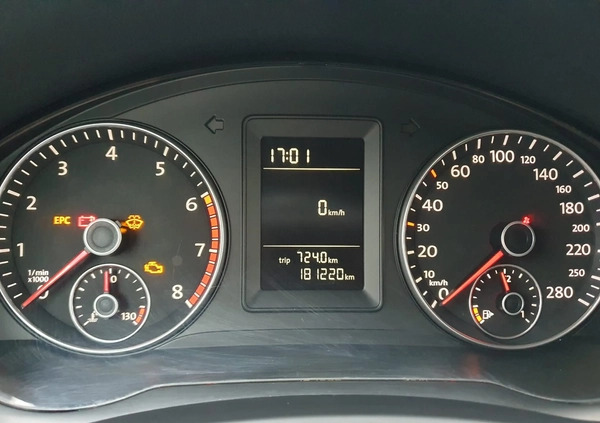 Volkswagen Scirocco cena 31000 przebieg: 180000, rok produkcji 2010 z Poznań małe 67